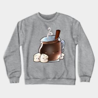 Hot Chocolate and Marshmallows Crewneck Sweatshirt